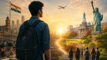 যুক্তরাষ্ট্রে ভারতীয় শিক্ষার্থী ভিসা কমল ৬২%, চীনের ৩৪%