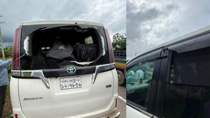 সিলেটে এনসিপির গাড়িবহরে দুই দফা হামলার অভিযোগ