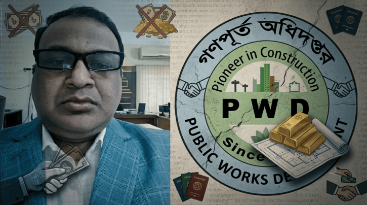গণপূর্তের প্রকৌশলী আজিমকে ঘিরে শতকোটির সম্পদ ও অর্থপাচারের অভিযোগ