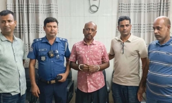 হাতকড়া পরা অবস্থায় পালানোর ৯ ঘণ্টা পর আওয়ামী লীগ নেতা গ্রেপ্তার